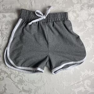 Olivia Kay Toddler Shorts Size 18 Months Gray Elastic Waist Knee Length